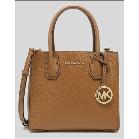 michael kors handtasche mercer silber|michael kors leather crossbody bag.